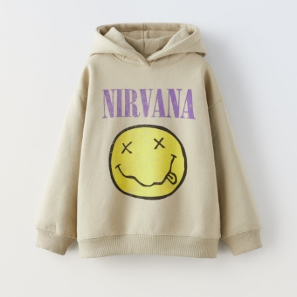 H&M Girl's Nirvana graphic hoodie